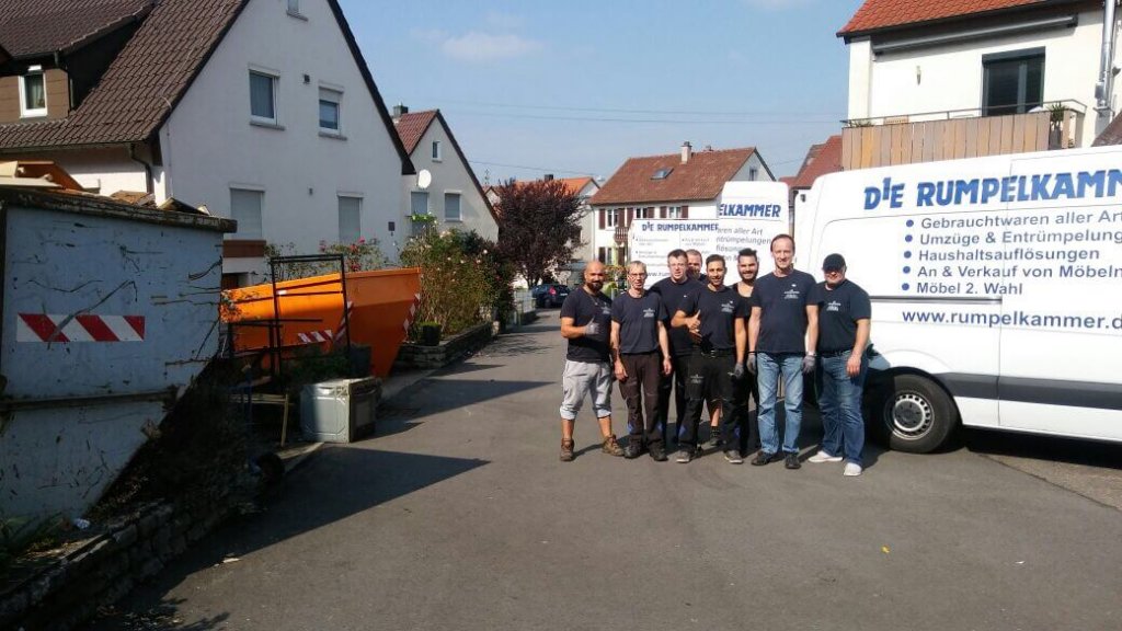 Team Pause Entrümpellungen in Waiblingen
